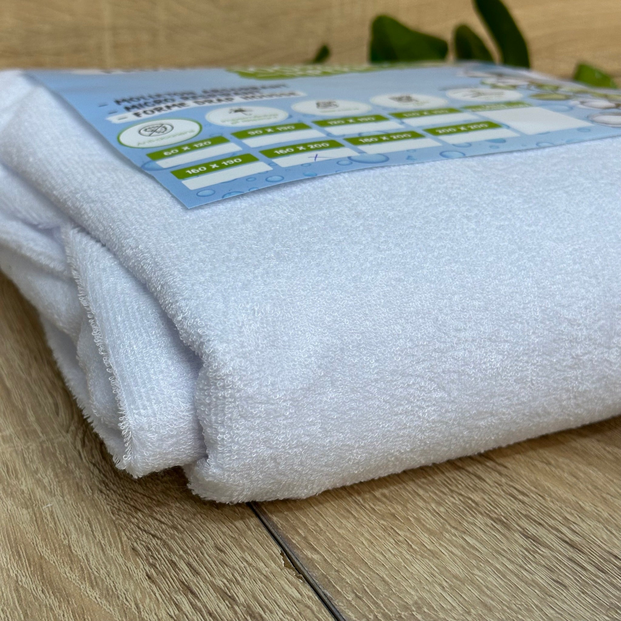 Protège-matelas 100% coton  , absorbante et Imperméable