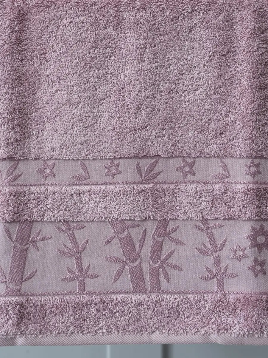 Pack 6 Serviettes de Bain Haut Gamme 50*90 cm de qualité bambou