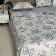 Parure de Lit 4 pièces en 100% Satin de coton