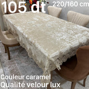 Nappe de table haut de gamme – Velour