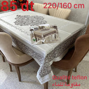 Nappe de Table Qualité Téflon Imperméable et antitache