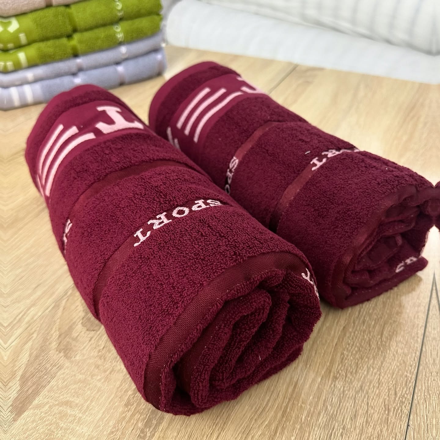 Lot de 2 Draps de Bain  140*70 cm