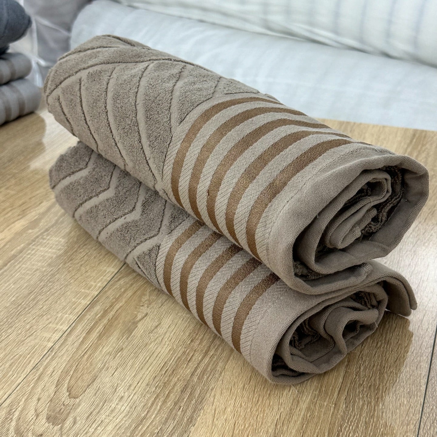 Lot de 2 Draps de Bain 140*70 cm