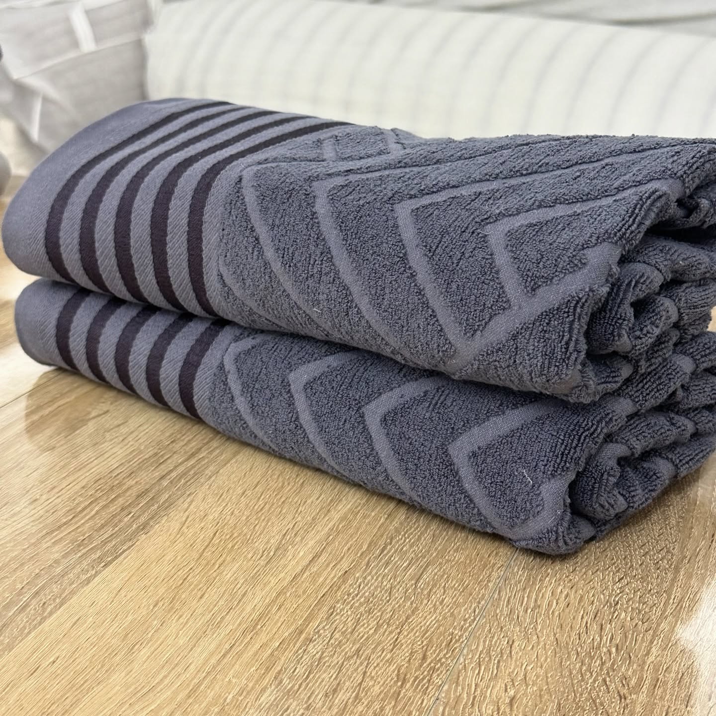 Lot de 2 Draps de Bain 140*70 cm