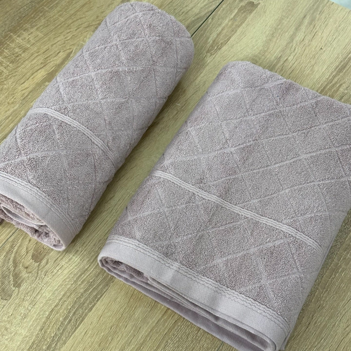 Lot de 2 Draps de Bain  140*70 cm