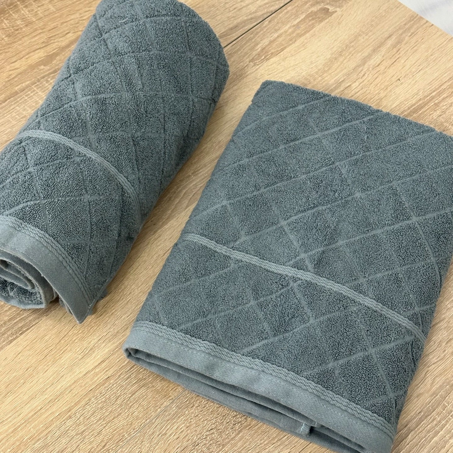 Lot de 2 Draps de Bain  140*70 cm