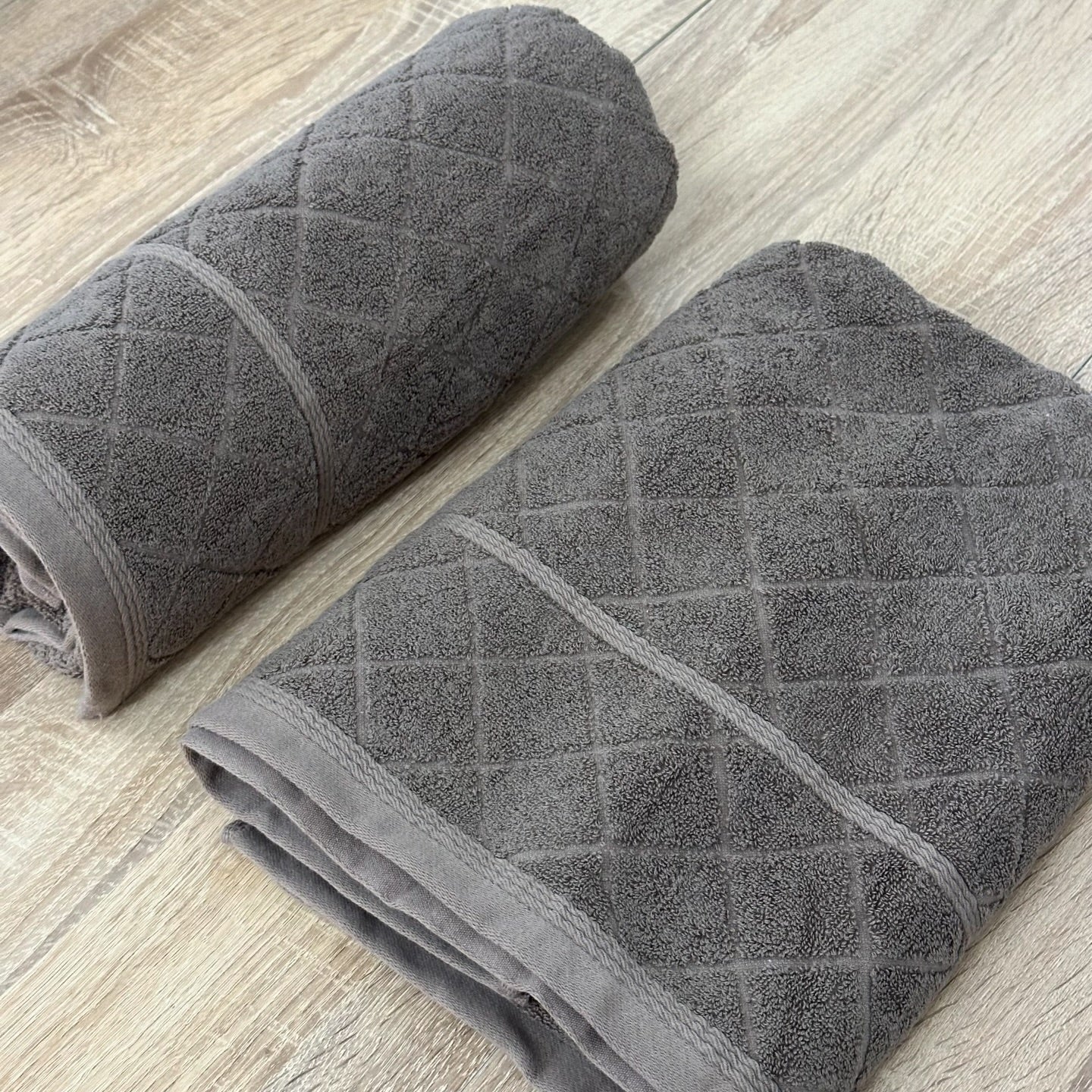 Lot de 2 Draps de Bain  140*70 cm