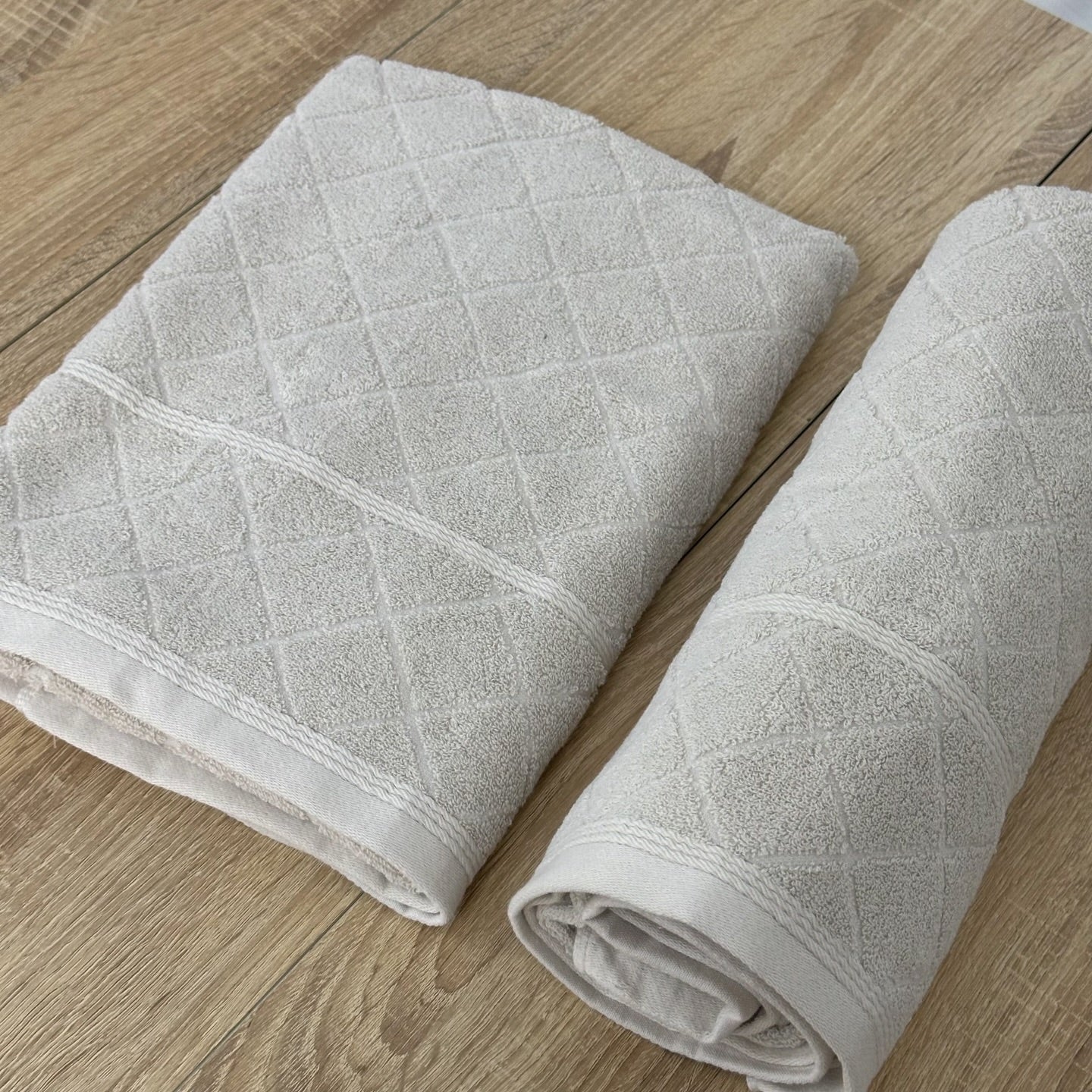 Lot de 2 Draps de Bain  140*70 cm