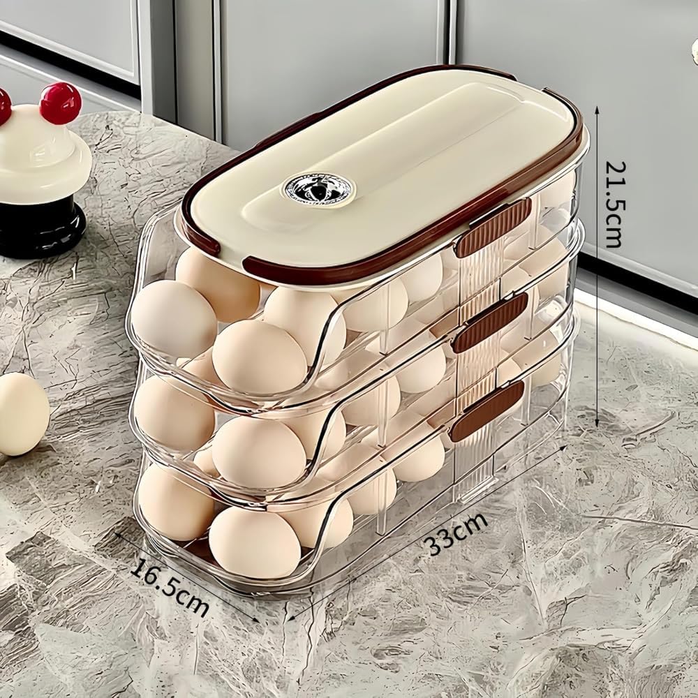 Boîte à Œufs Double-Stack™ – Rangement Empilable et Pratique