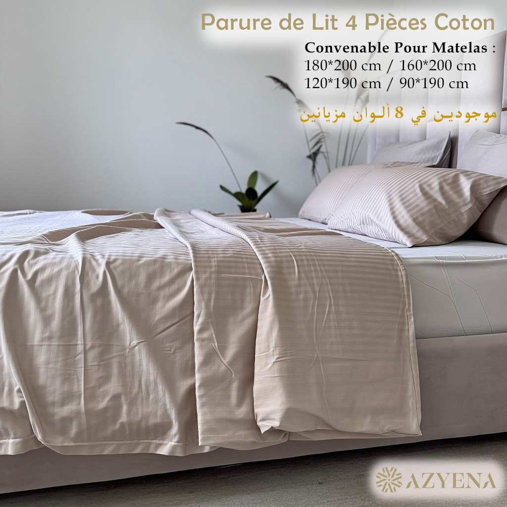 Parure de Lit en coton de qualité supérieure