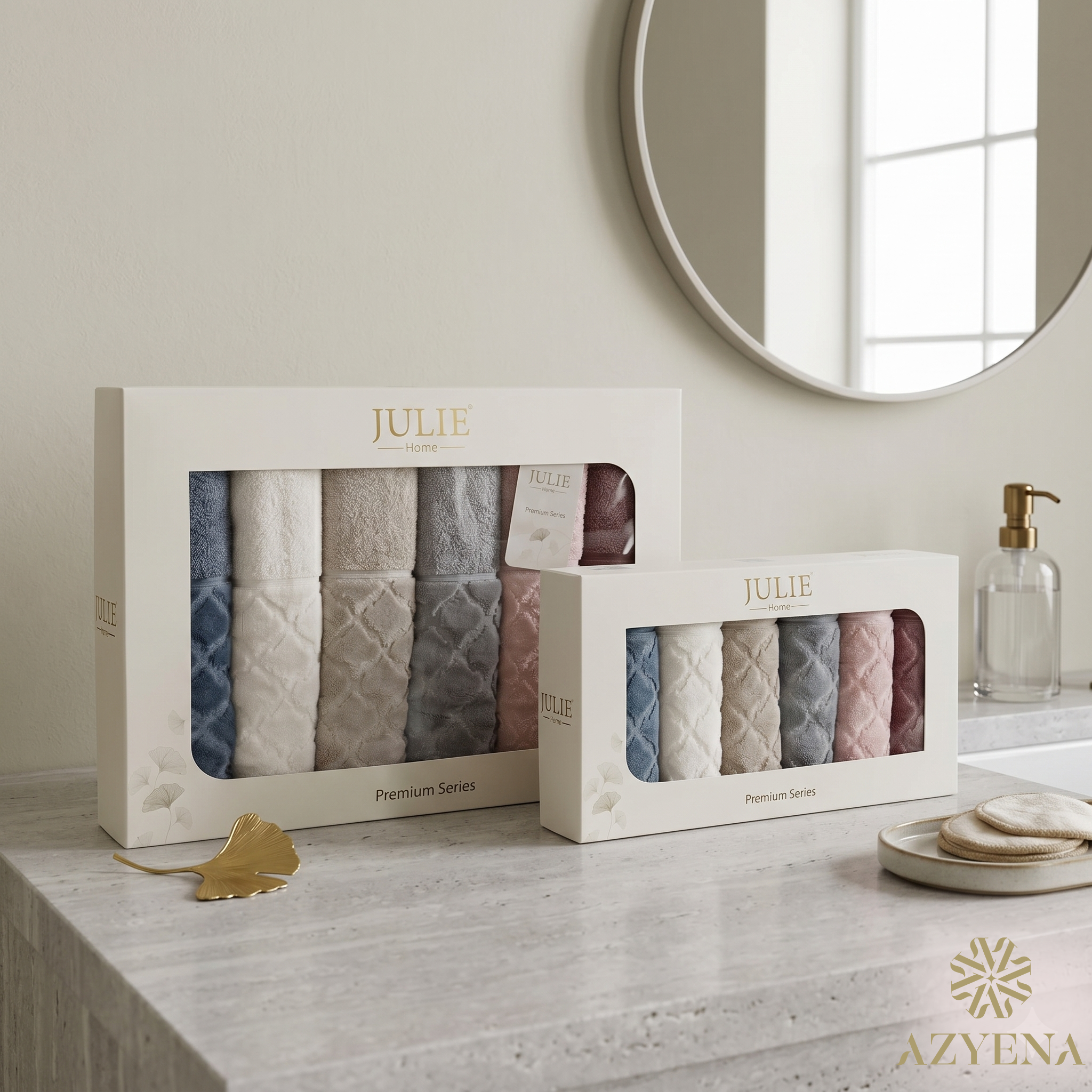 Offre Spéciale 12 Pièces Serviettes de bain Coton