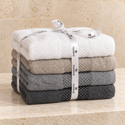 Pack de 4 serviettes de Bain 90*50 cm - Promotion