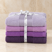 Pack de 4 serviettes de Bain 90*50 cm - Promotion