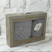 Cofret Drap de Bain Coton 150*90 cm et 90*50 cm