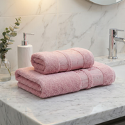 Lot de Deux Draps de Bain en 100% Bambou Ultra Douce