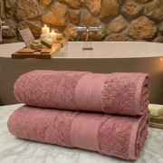 Lot de 2 Draps de Bain Grand Taille 180*100 cm