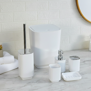 Set d'Accessoires de Salle de Bain 6 en 1  incassable