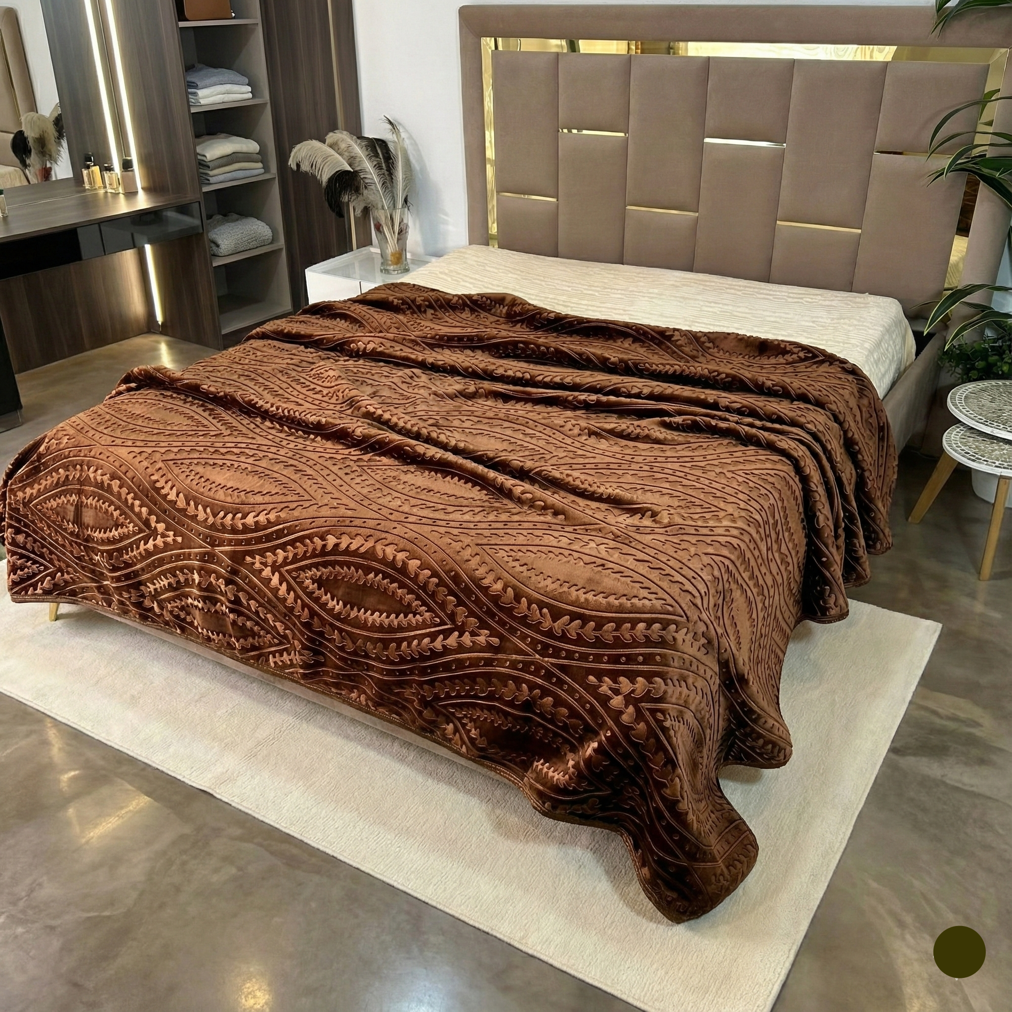 Couverture Luxe Ultra Douce – Chaleur et Élégance pour l’Hiver