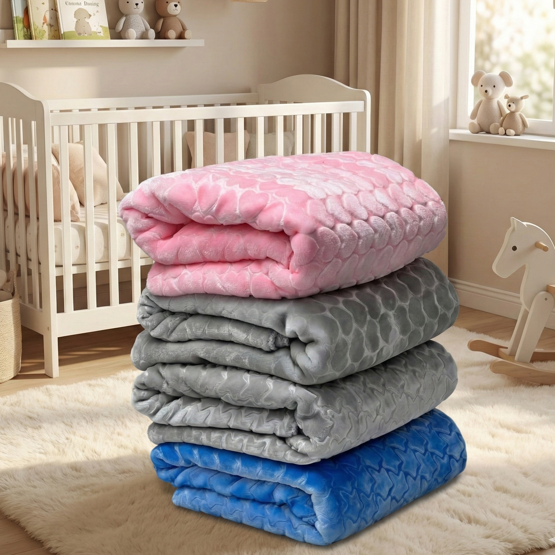 Couverture Bébé "Cocon de Douceur"