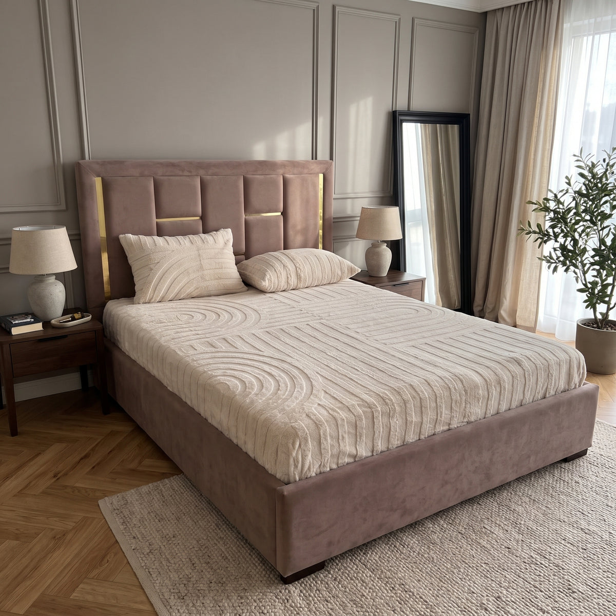 Housse Matelas Forrure lapin Ultra Douce - Design Moderne
