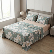 Parure de Lit 4 pièces en coton microfibre de qualité supérieure ref 8-12