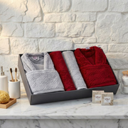 Ensemble Sortie de Bain 6 pièces 100% Coton