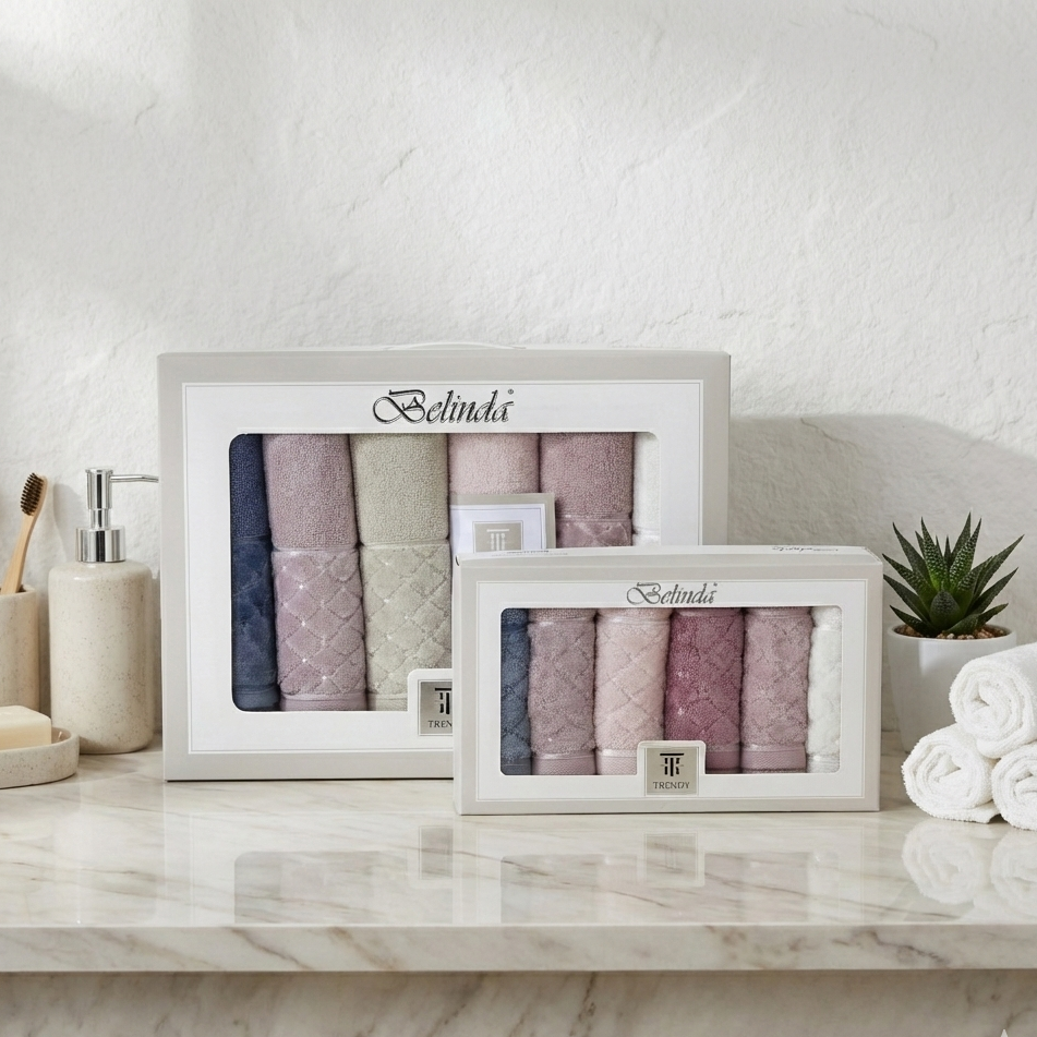 Offre spéciale 12 pièces Linge de Bain de Luxe Coton