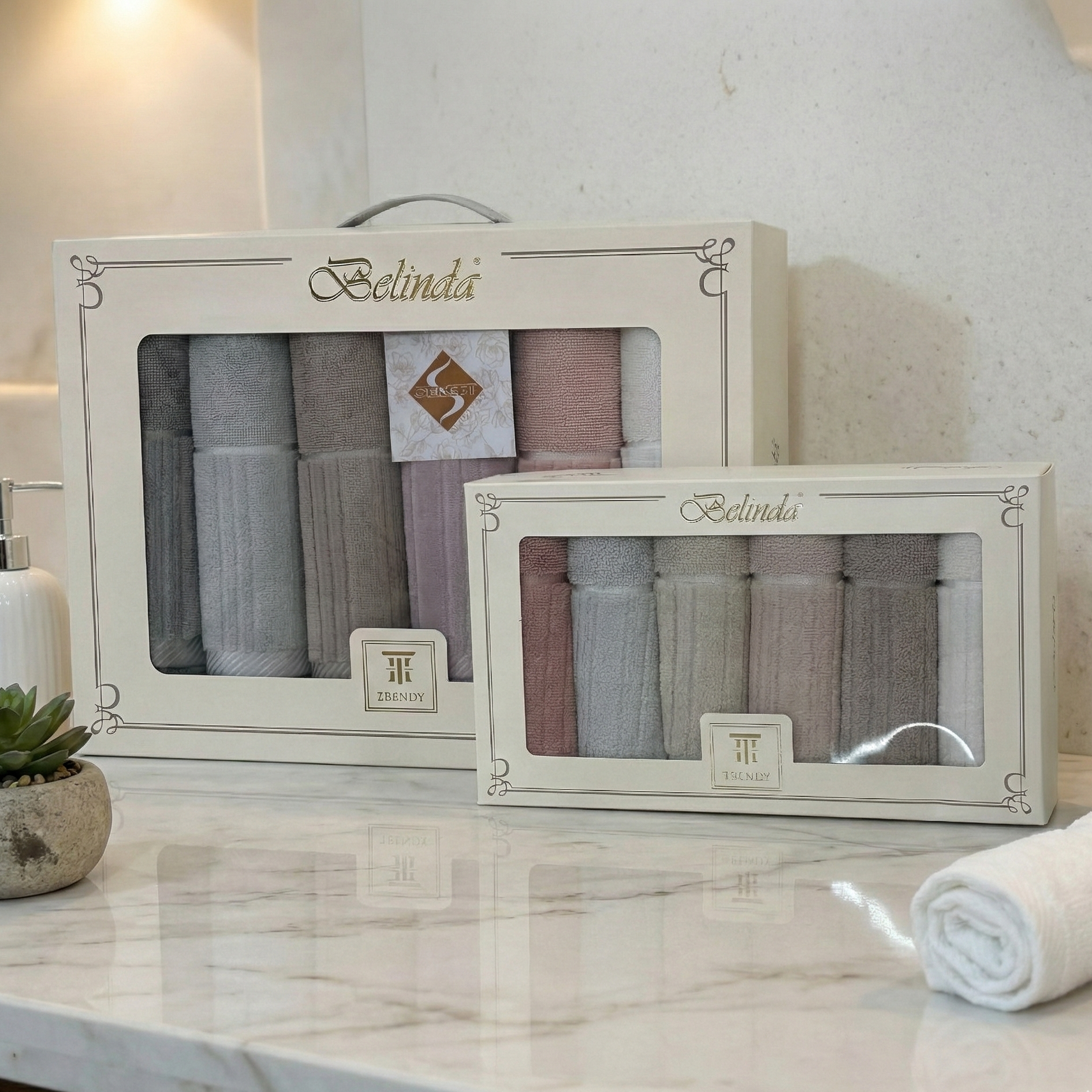 Offre spéciale 12 pièces Linge de Bain de Luxe Coton