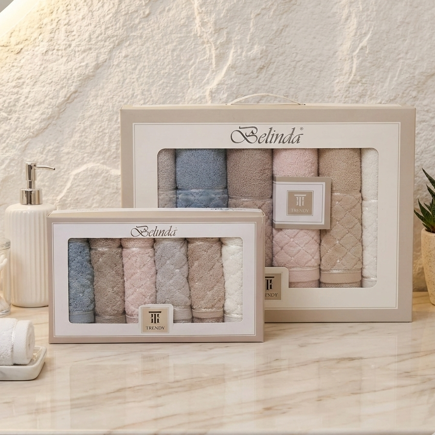 Offre spéciale 12 pièces Linge de Bain de Luxe Coton