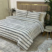 Couette Luxe en Fourrure de Lapin – 5 Pièces – Fabrication Azyena