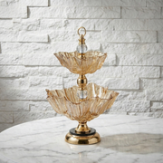 Bol À Fruits en Verre Cristal, Plateau À Fruits Créatif De Style Europée