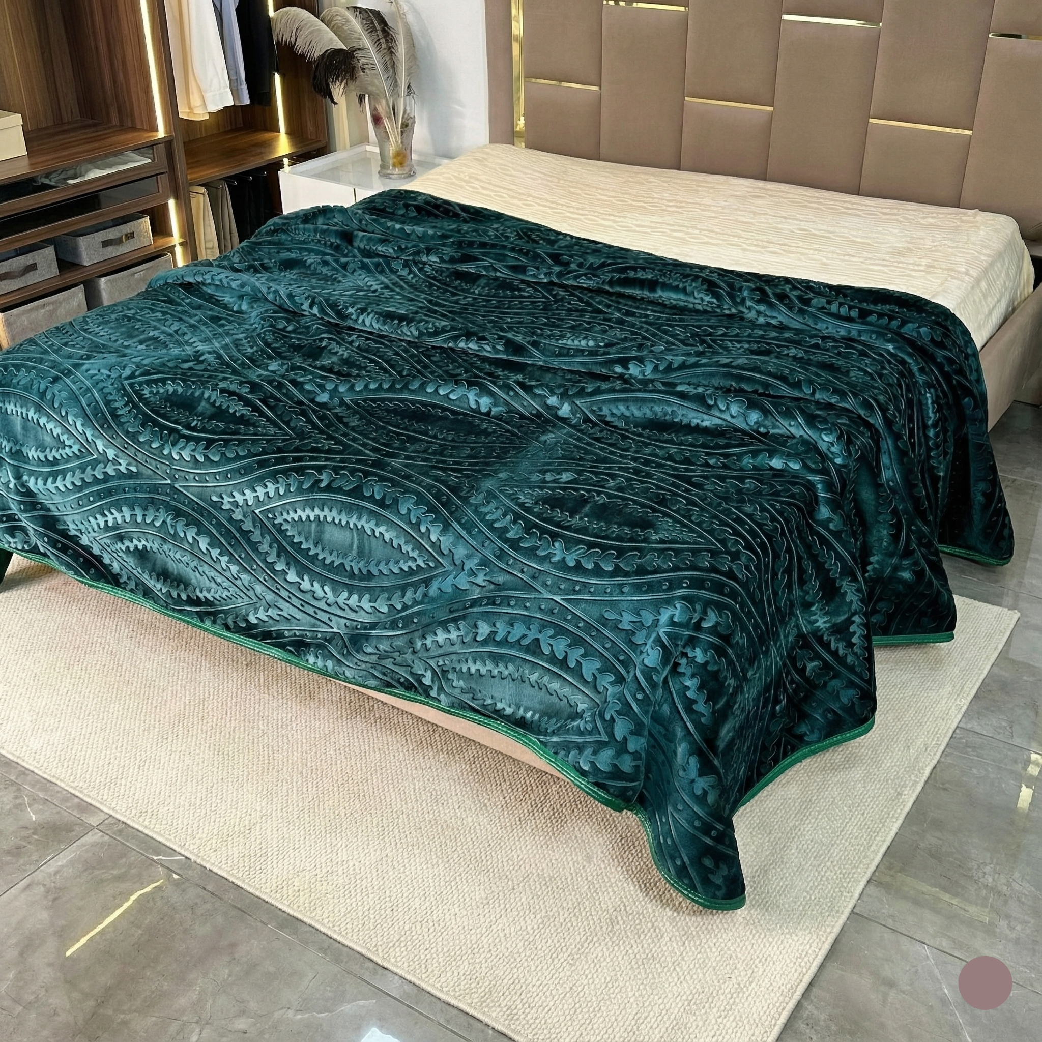 Couverture Luxe Ultra Douce – Chaleur et Élégance pour l’Hiver