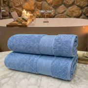 Lot de 2 Draps de Bain Grand Taille 180*100 cm
