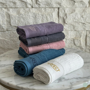 Lot de 6 Draps de Bain 90*50 cm - 100% Coton
