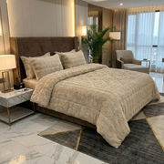 Couette Luxe en Fourrure de Lapin – 5 Pièces