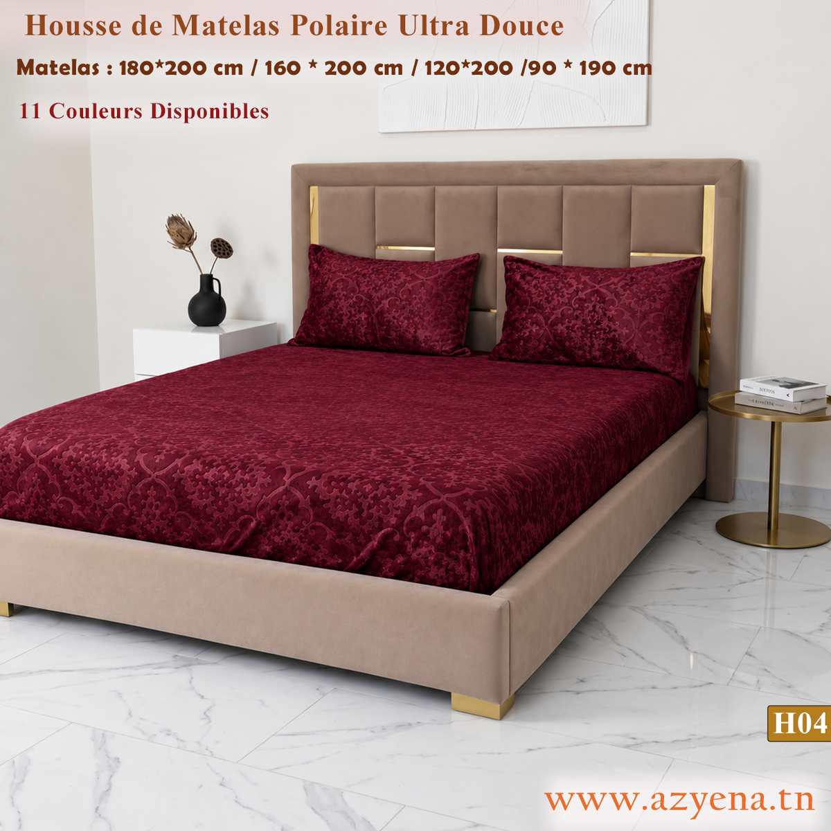 Housse de Mateals en Polaire Ultra Douce