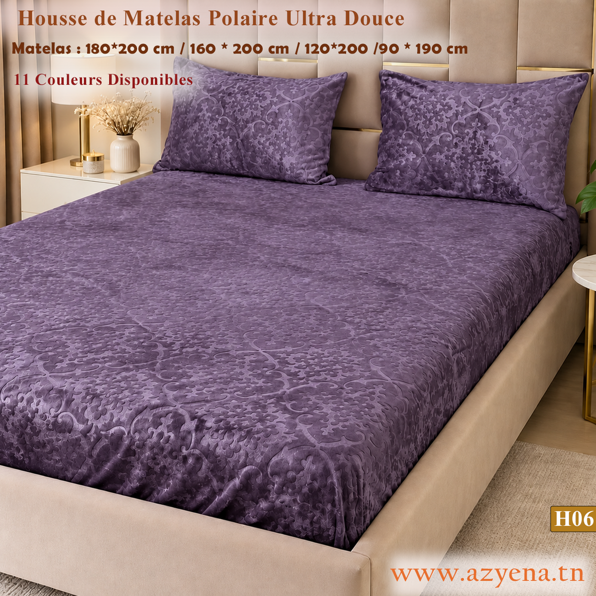 Housse de Mateals en Polaire Ultra Douce