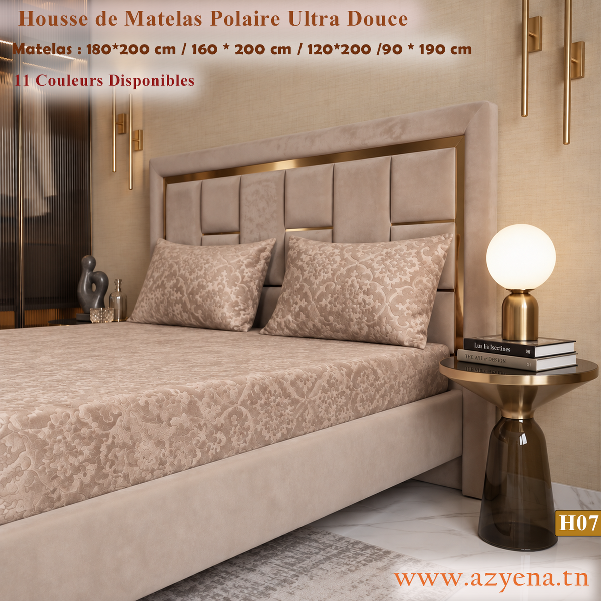 Housse de Mateals en Polaire Ultra Douce