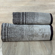 Lot de Deux Draps de Bain en 100% Coton Doux