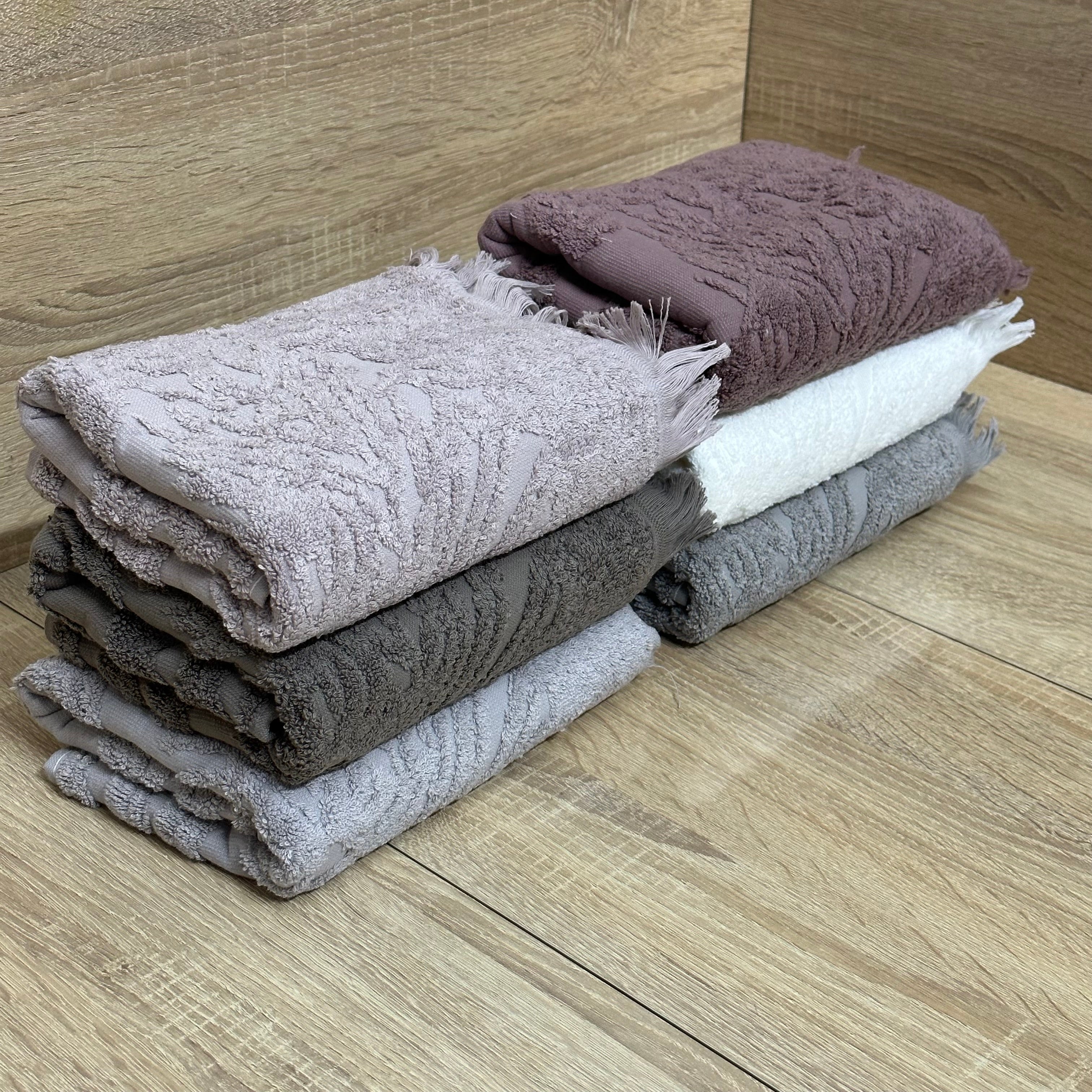 Pack 6 Serviettes de Bain Haut Gamme 50*90 cm de qualité bambou