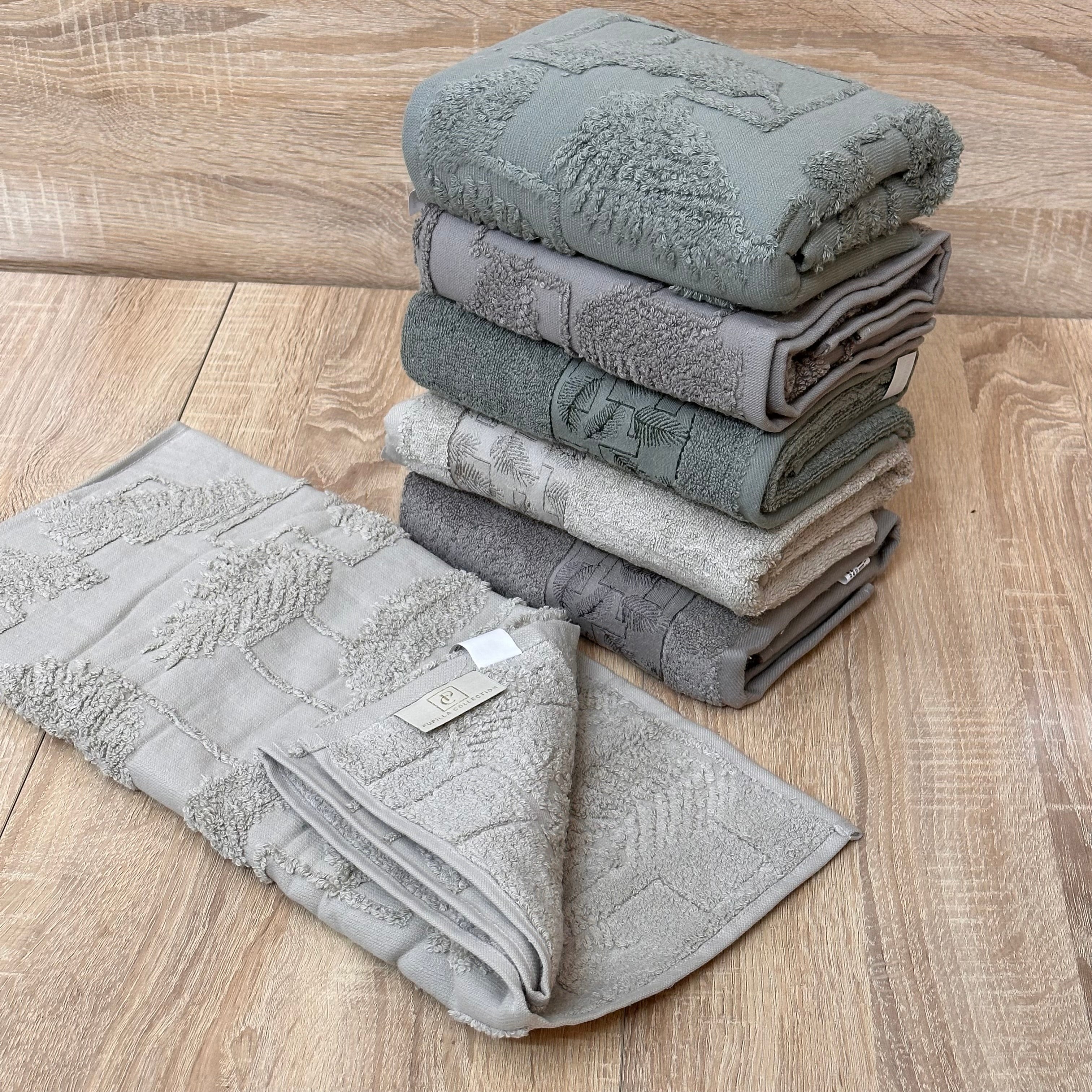 Pack 6 Serviettes de Bain Haut Gamme 50*90 cm de qualité bambou