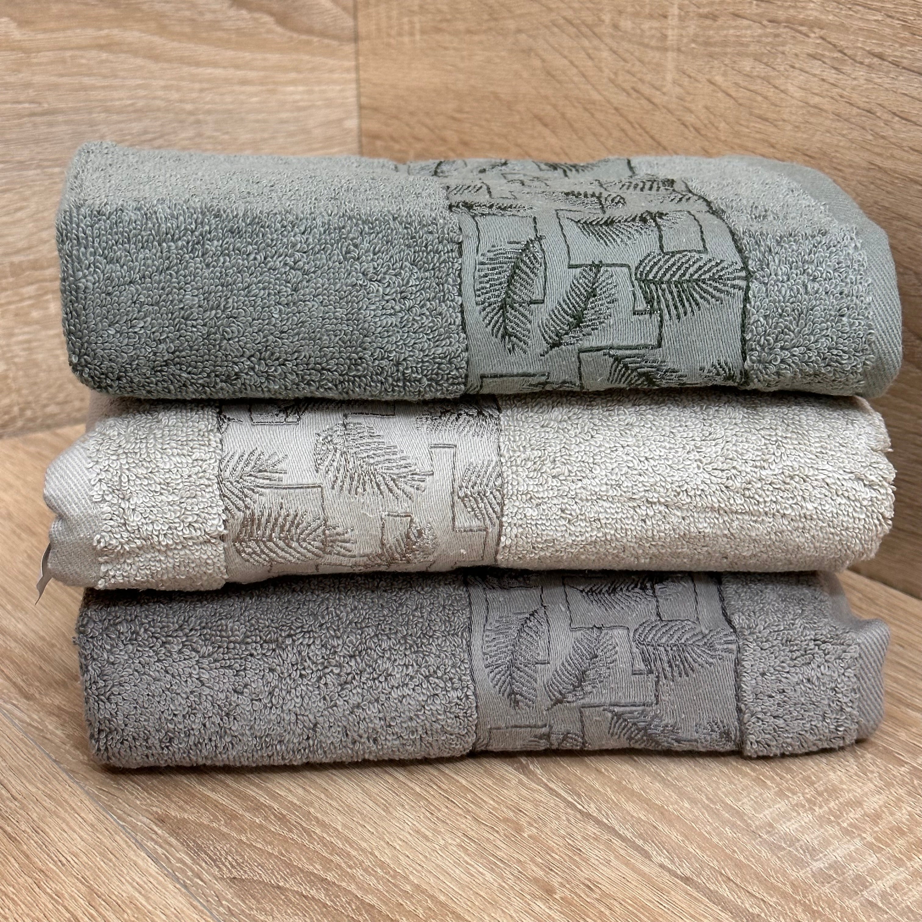 Pack 6 Serviettes de Bain Haut Gamme 50*90 cm de qualité bambou