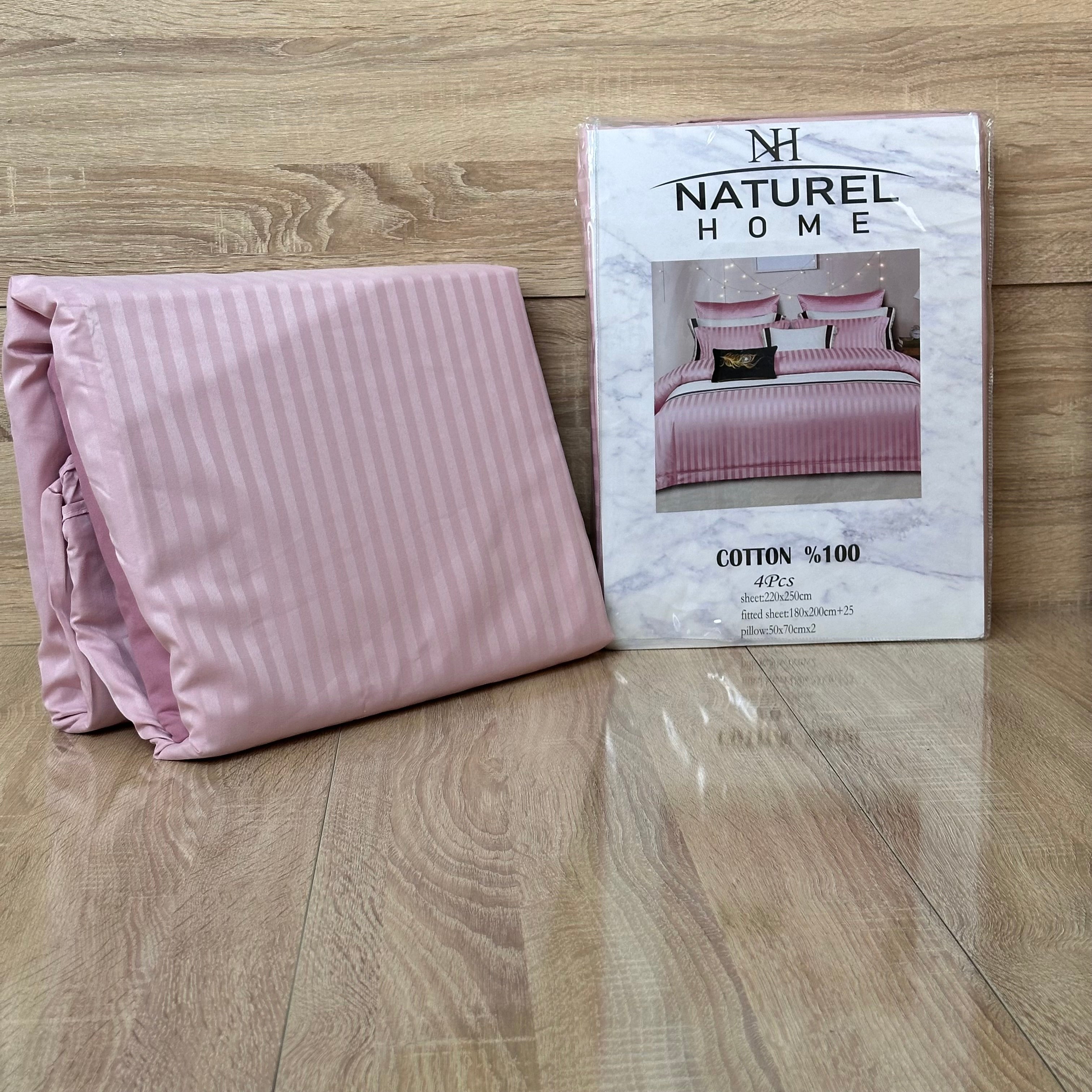 Parure de Lit 4 pièces en coton microfibre de qualité supérieure