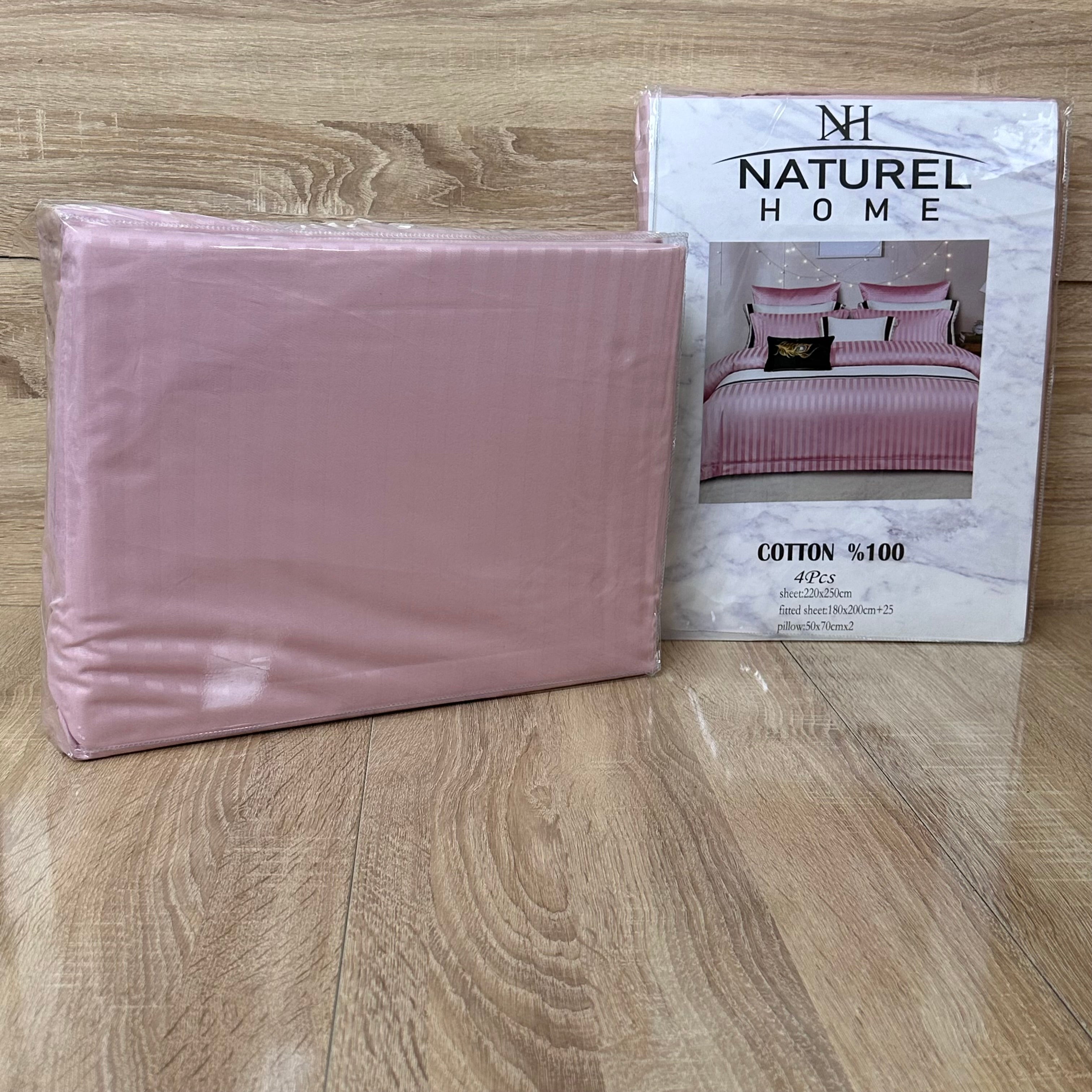 Parure de Lit 4 pièces en coton microfibre de qualité supérieure