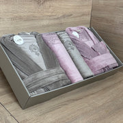 Cofret Sortie de Bain  Elle&Lui Haut Qualité de Coton de la marque Pupilla Collection