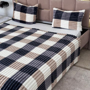 Ensemble Plaids en Polaire Luxueuse 3 Pièces :Nouvelle Collection