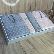 Coffret Sortie de Bain 6 pièces Coton