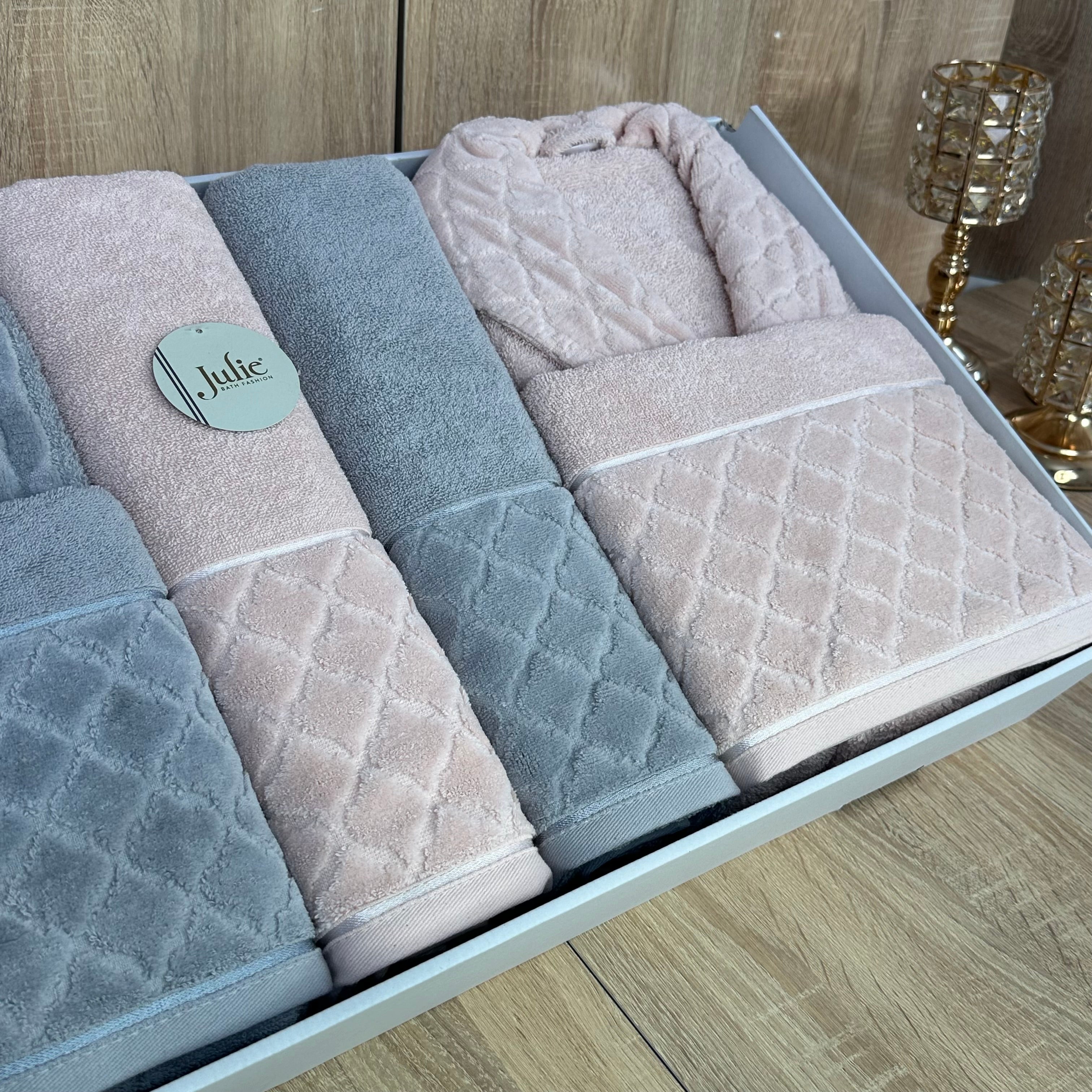 Coffret Sortie de Bain 6 pièces Coton