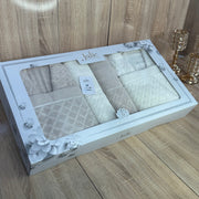 Coffret Sortie de Bain 6 pièces Coton