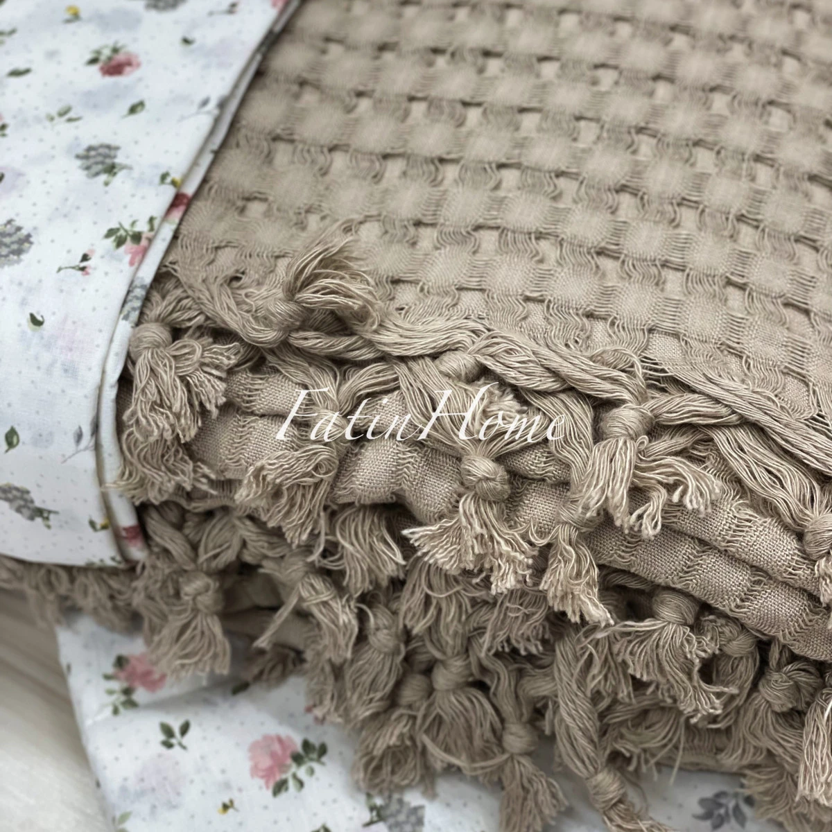 Parure de Lit NILHome Soft Pike - 4 pièces